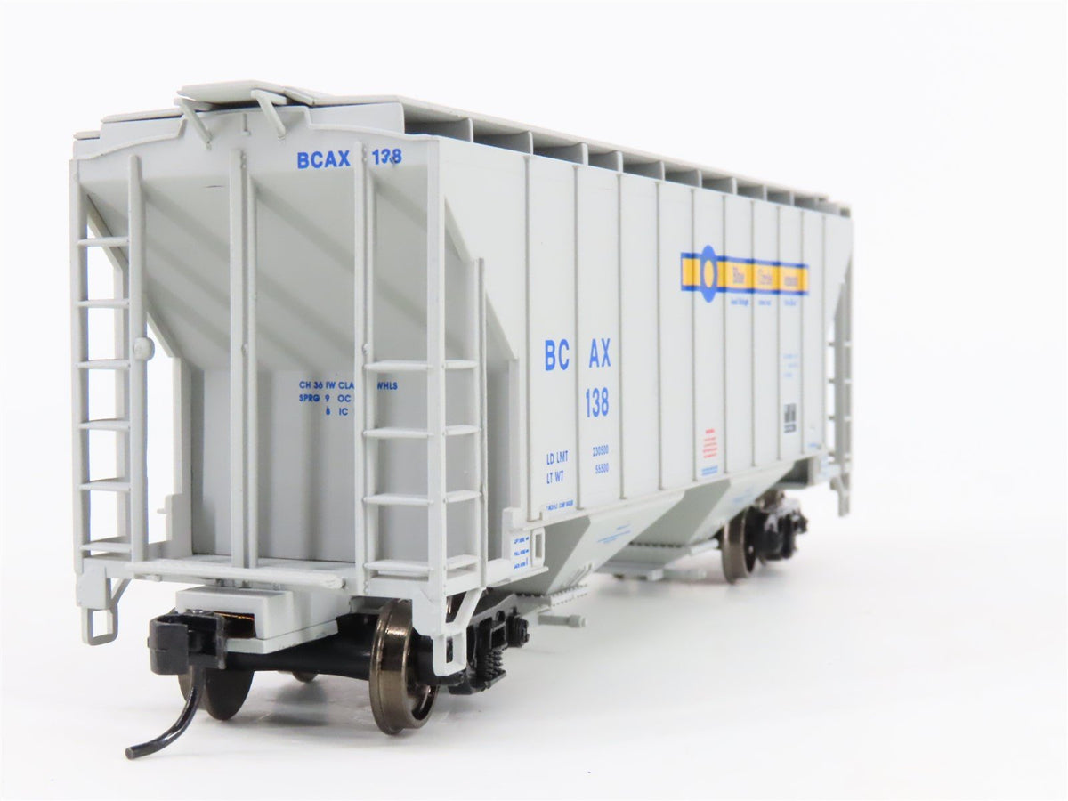 HO Scale Walthers Gold Line 932-41313 BCAX Blue Circle Cement 2-Bay Hopper #138