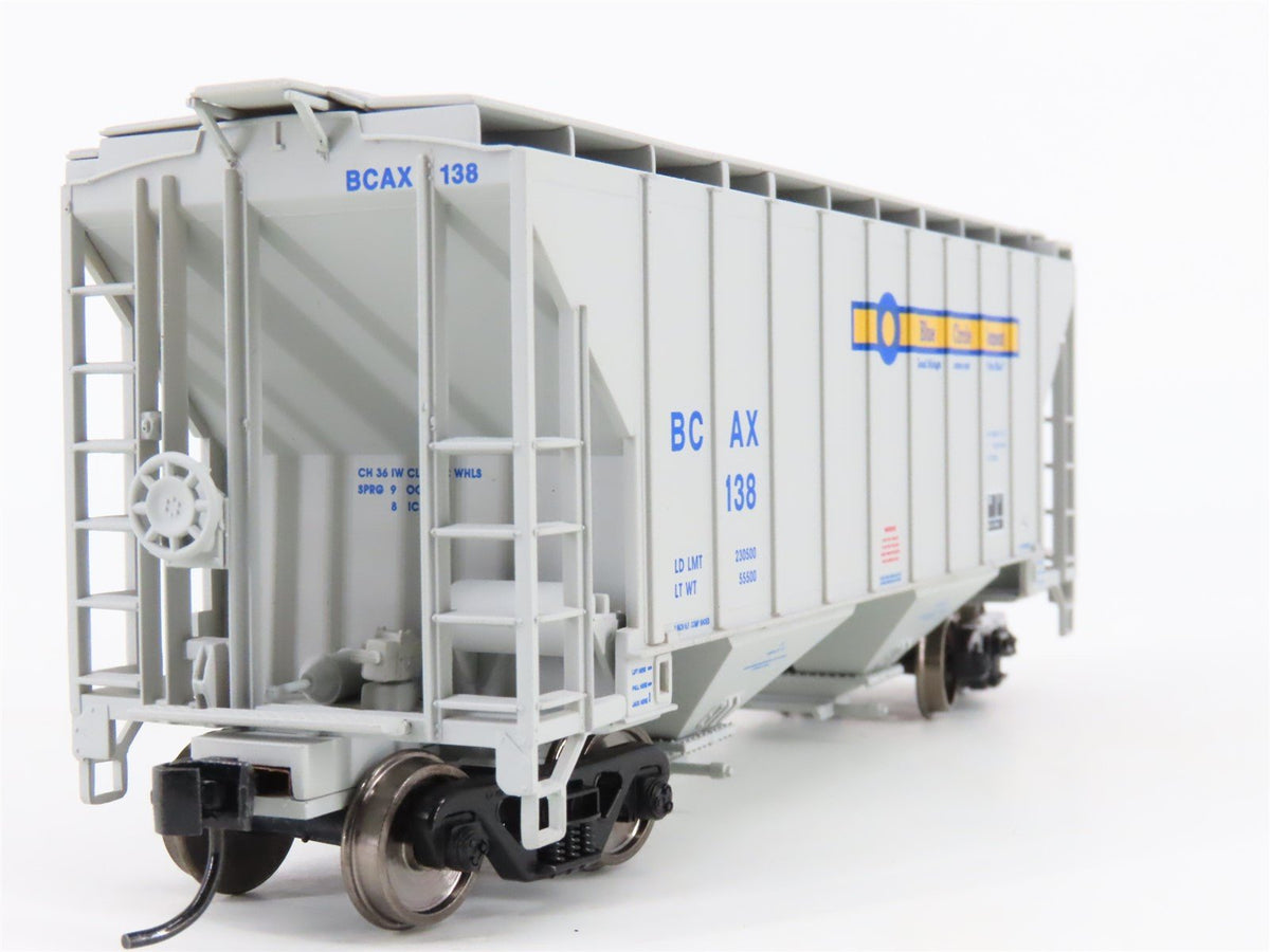 HO Scale Walthers Gold Line 932-41313 BCAX Blue Circle Cement 2-Bay Hopper #138