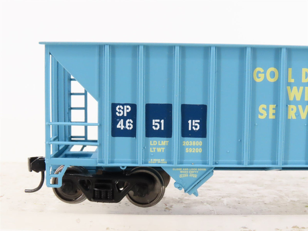 HO Scale Walthers Gold Line 932-7414 Golden West/SP (Patch) 2-Bay Hopper #465115