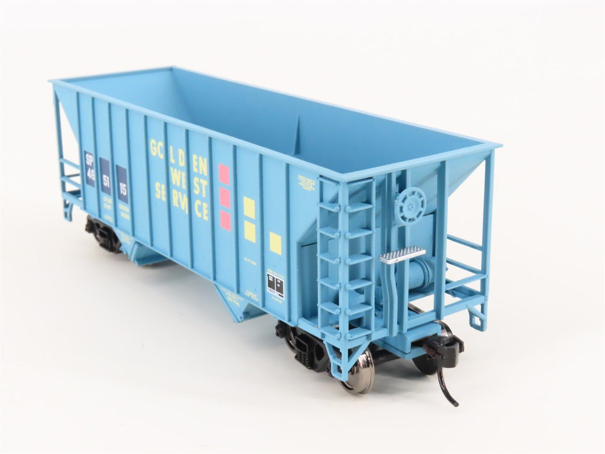 HO Scale Walthers Gold Line 932-7414 Golden West/SP (Patch) 2-Bay Hopper #465115