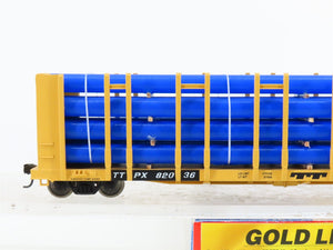 HO Walthers Gold Line 932-3167 TTPX TTX Trailer Train Pulpwood Flat Car #82036
