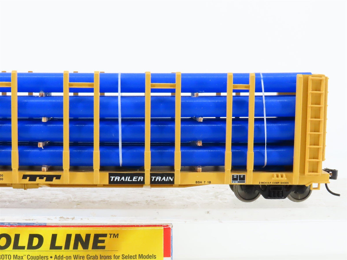 HO Walthers Gold Line 932-3167 TTPX TTX Trailer Train Pulpwood Flat Car #82036