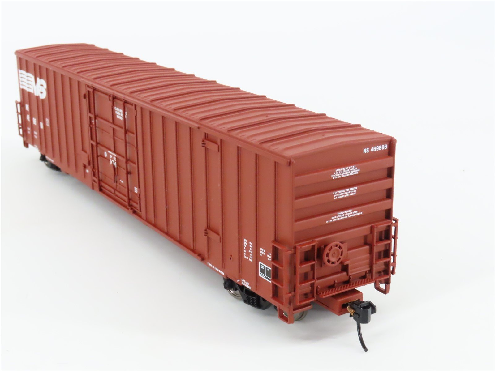 HO Scale Walthers 932-6043 NS Norfolk Southern 60' Gunderson Box Car #469806