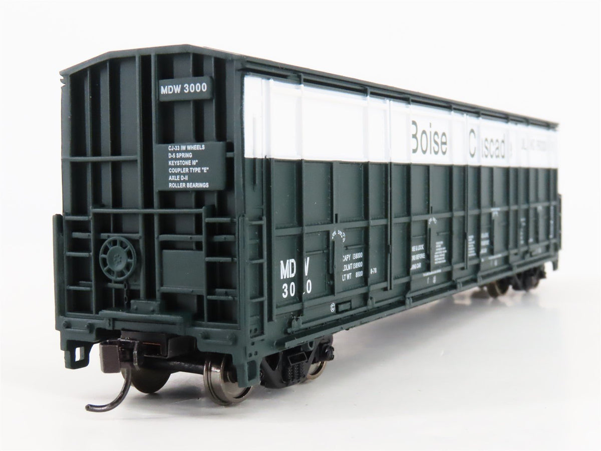 HO Scale Walthers 910-60602 MDW Boise Cascade 56&#39; All Door Box Car #3000