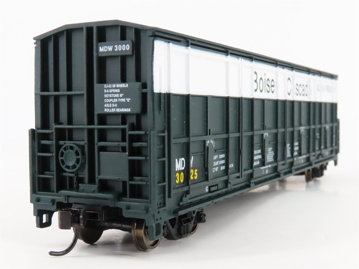 HO Scale Walthers 910-60602 MDW Boise Cascade 56&#39; All Door Box Car #3025