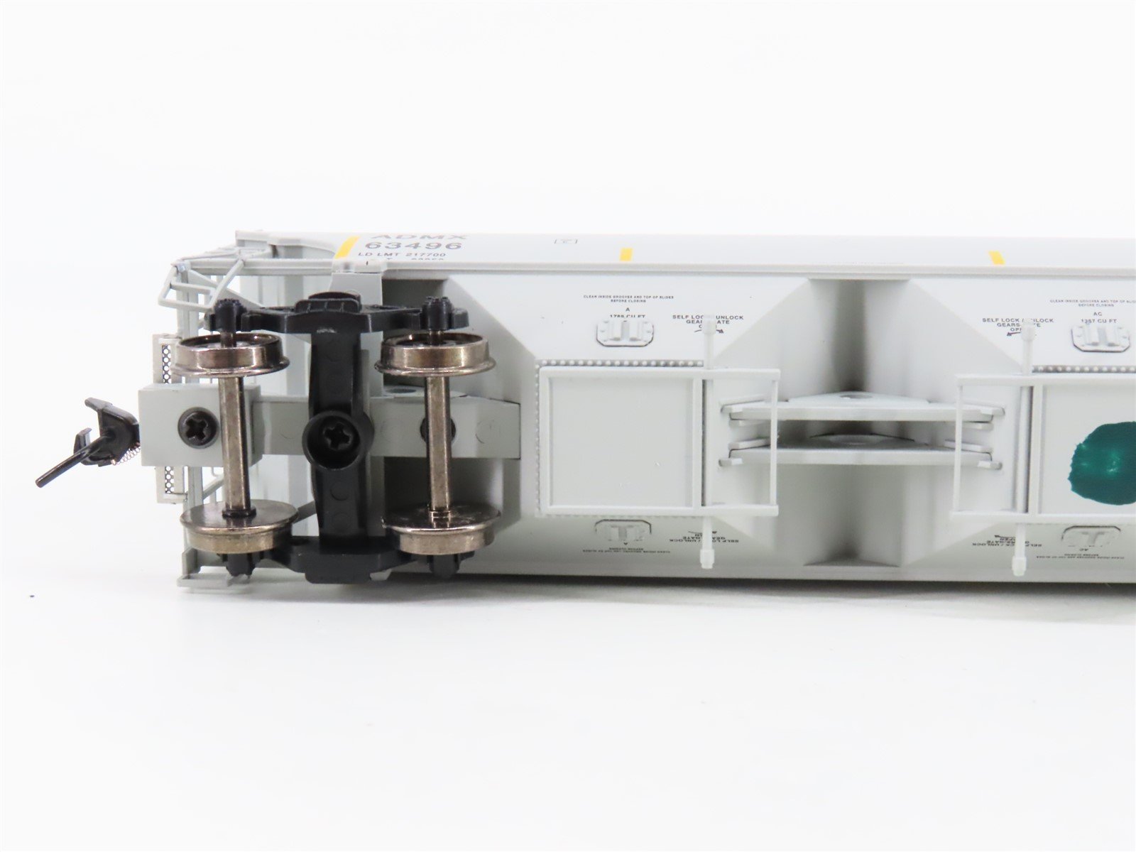 HO Scale Walthers Platinum 932-41106 ADMX ADM Trinity 6351 4-Bay Hopper #63496