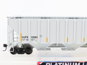 HO Scale Walthers Platinum 932-41263 HJPX 3-Bay High-Side Covered Hopper #12083