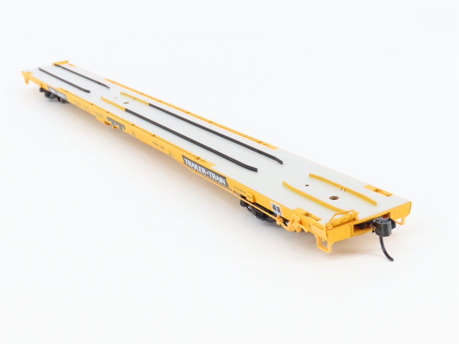 HO Scale Walthers Gold Line 932-40806 TTWX TTX Flat Car w/ ACF Hitches #982571