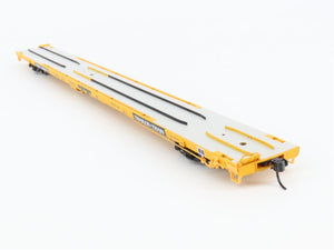 HO Scale Walthers Gold Line 932-40806 TTWX TTX Flat Car w/ ACF Hitches #982571