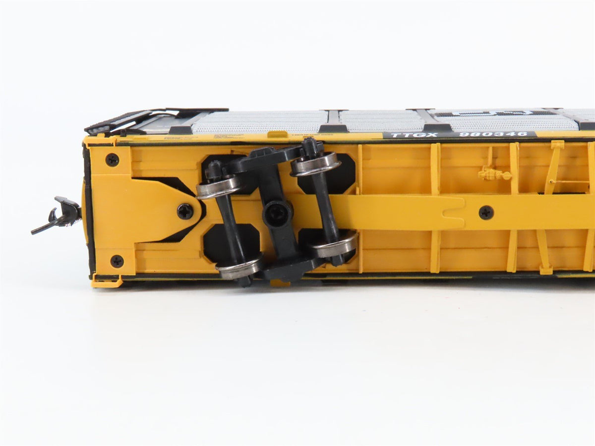 HO Walthers Gold Line 932-40125 TTGX CN Bi-Level Enclosed Auto Carrier #980346