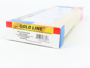 HO Walthers Gold Line 932-40125 TTGX CN Bi-Level Enclosed Auto Carrier #980346
