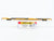 HO Scale Walthers Gold Line 932-40805 TTWX TTX Flat Car w/ ACF Hitches #973458