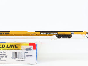 HO Scale Walthers Gold Line 932-40805 TTWX TTX Flat Car w/ ACF Hitches #973458