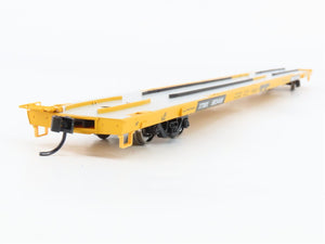 HO Scale Walthers Gold Line 932-40805 TTWX TTX Flat Car w/ ACF Hitches #973458