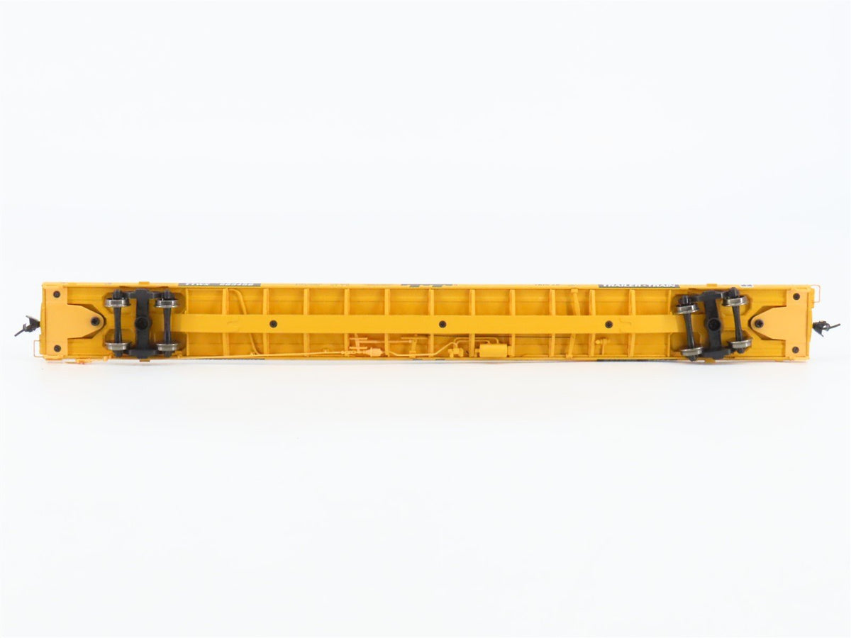 HO Scale Walthers Gold Line 932-40805 TTWX TTX Flat Car w/ ACF Hitches #973458