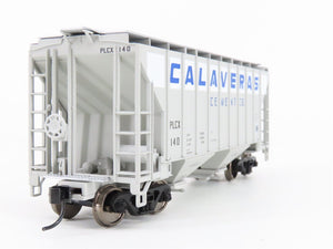 HO Walthers Gold Line 932-5388 PLCX Calaveras Cement 2-Bay Covered Hopper #140