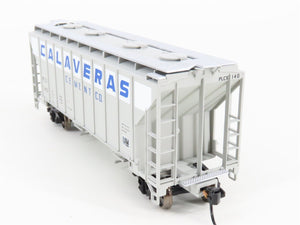 HO Walthers Gold Line 932-5388 PLCX Calaveras Cement 2-Bay Covered Hopper #140