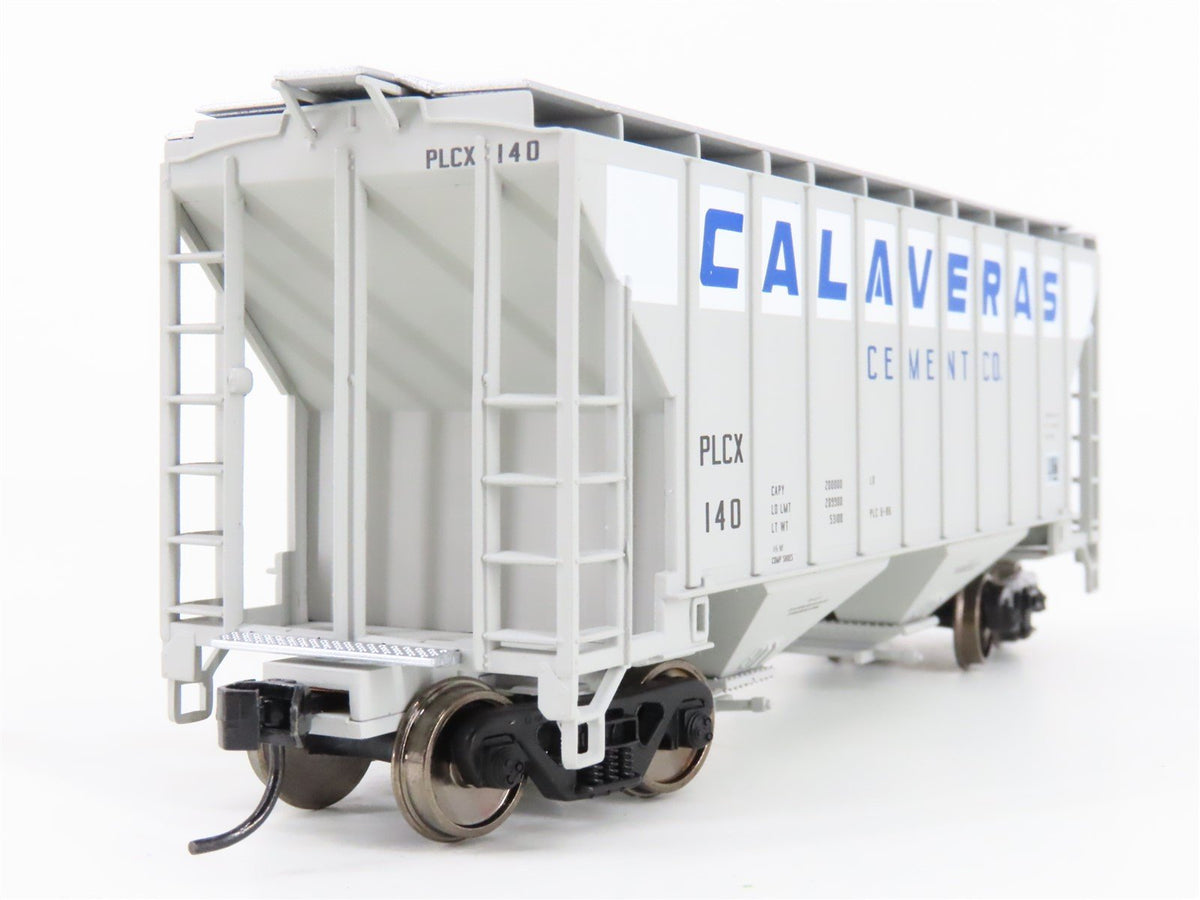HO Walthers Gold Line 932-5388 PLCX Calaveras Cement 2-Bay Covered Hopper #140