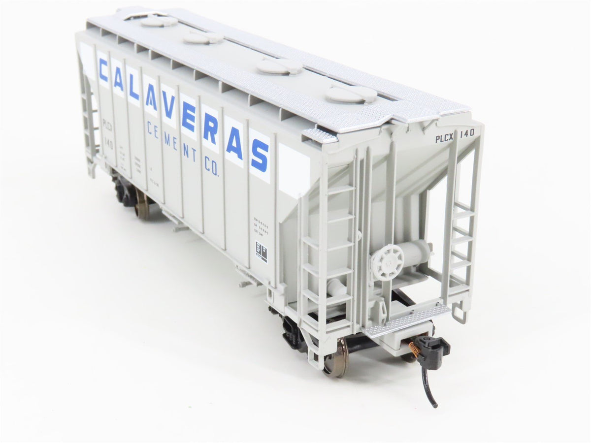 HO Walthers Gold Line 932-5388 PLCX Calaveras Cement 2-Bay Covered Hopper #140