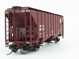 HO Scale Walthers Gold Line 932-41301 BNSF Railway 2-Bay Covered Hopper #408170