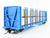 HO Walthers Gold Line 932-3166 GPSX Georgia Pacific Pulpwood Flat Car #456