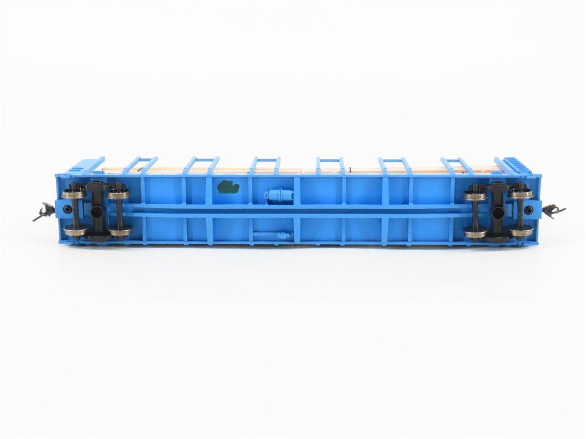 HO Walthers Gold Line 932-3166 GPSX Georgia Pacific Pulpwood Flat Car #456