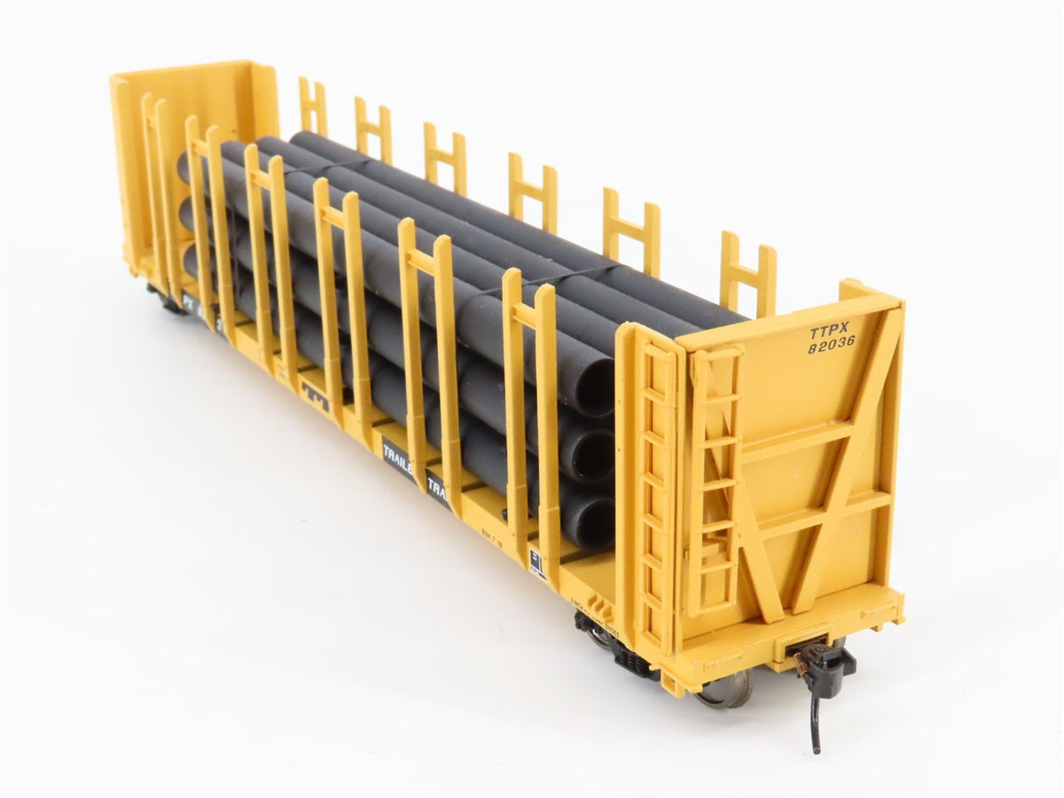HO Walthers Gold Line 932-3167 TTPX TTX Pulpwood Flat Car #8203 w/ Custom Load