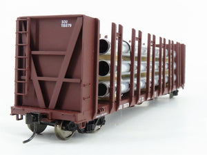 HO Walthers Gold Line SOU Southern Pulpwood Flat Car #115579 w/ Custom Load