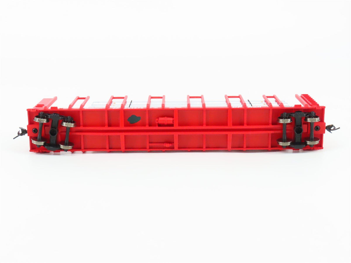 HO Walthers Gold Line 932-3164 CP Rail Pulpwood Flat Car #304879 w/ Custom Load