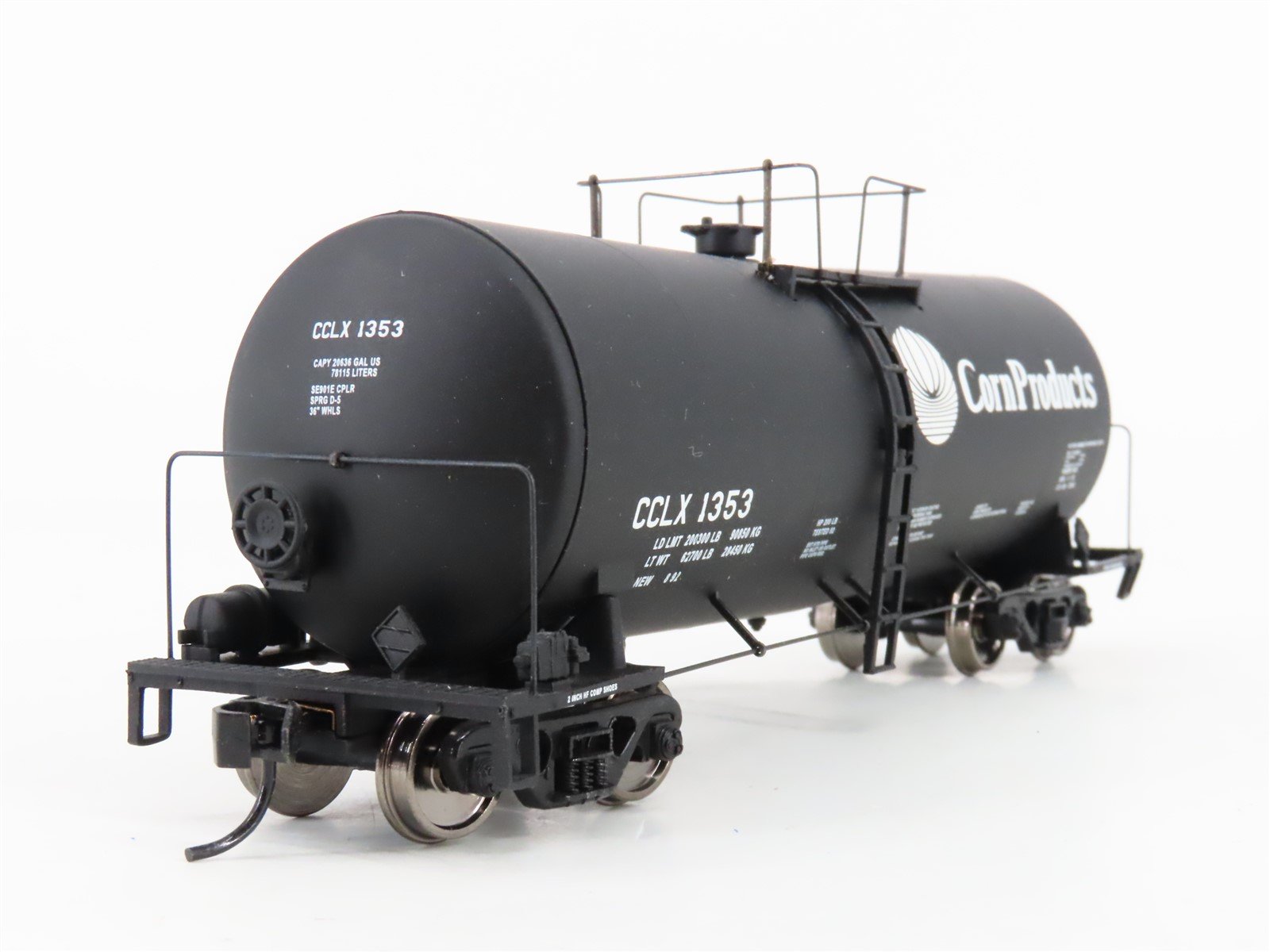 HO Scale Walthers Gold Line 932-7218 CCLX Corn Products 16K Gal. Tank Car #1353