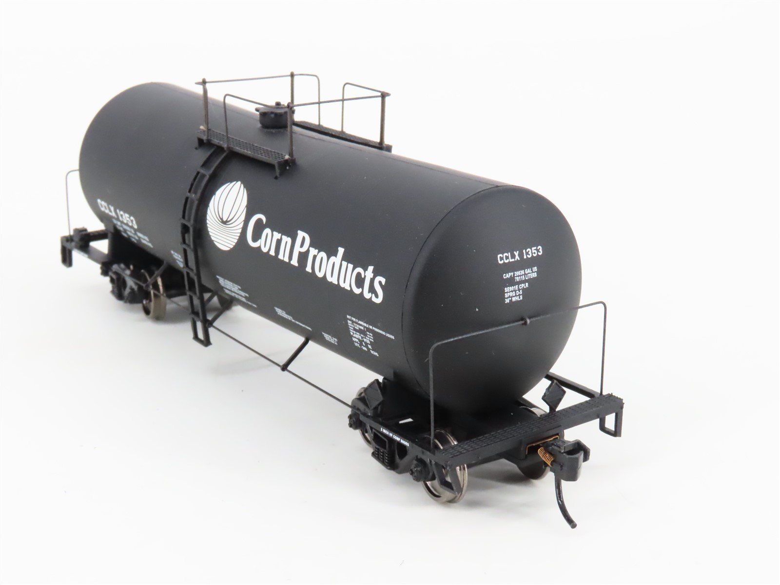 HO Scale Walthers Gold Line 932-7218 CCLX Corn Products 16K Gal. Tank Car #1353