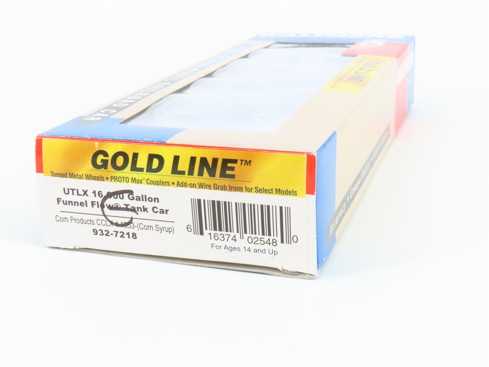 HO Scale Walthers Gold Line 932-7218 CCLX Corn Products 16K Gal. Tank Car #1353