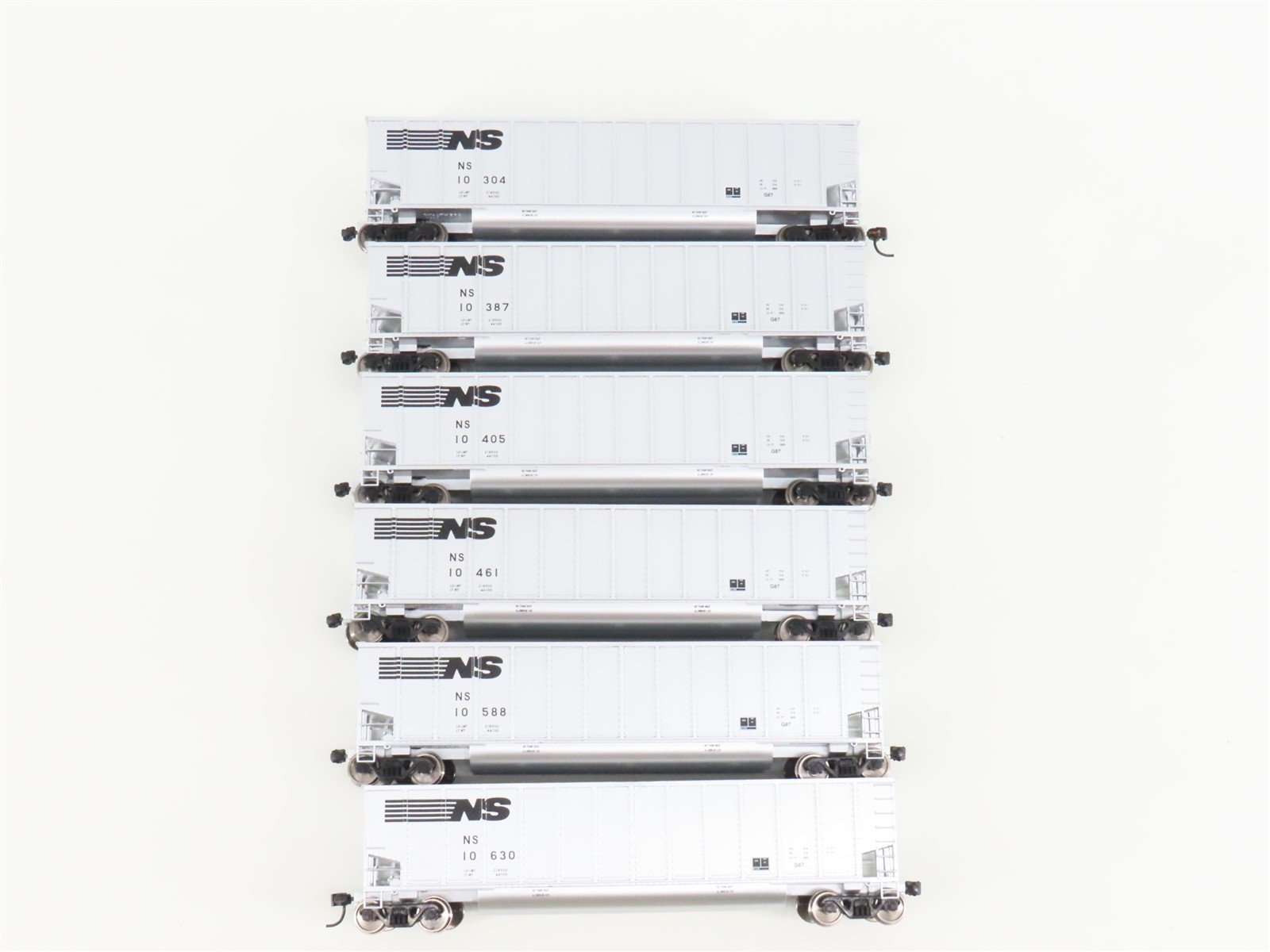 HO Scale Walthers Gold Line 932-5346 NS Bethgon Coalporter Hopper 6-Pack
