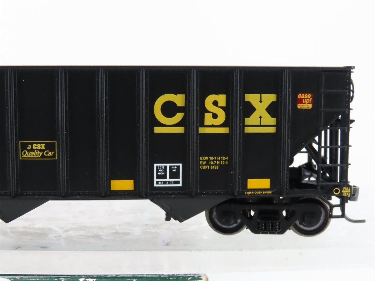 HO Bowser Stewart Hobbies Executive Line CSXT CSX 3-Bay Open Hopper #810230