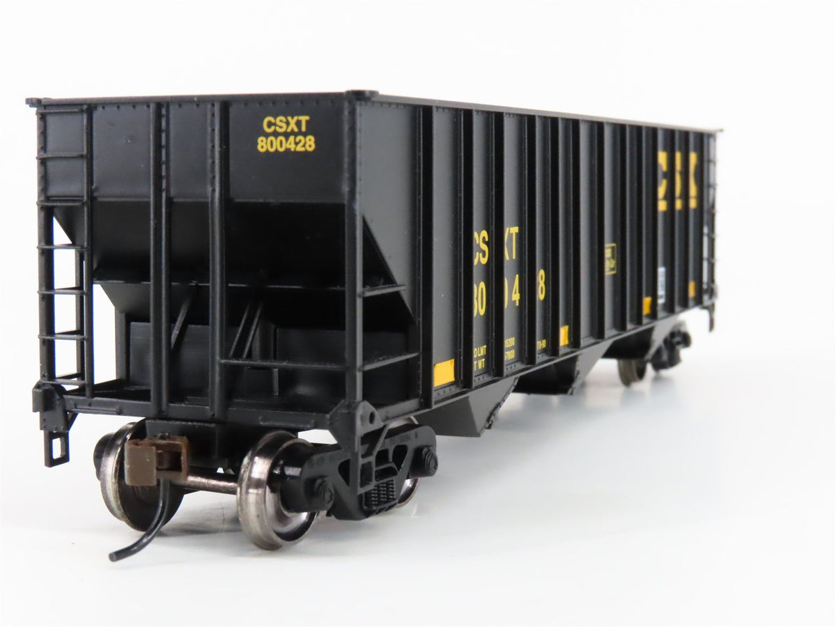 HO Scale Bowser 41168 CSXT CSX 100-Ton 3-Bay Open Hopper #800428