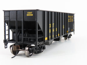 HO Scale Bowser 41168 CSXT CSX 100-Ton 3-Bay Open Hopper #800428