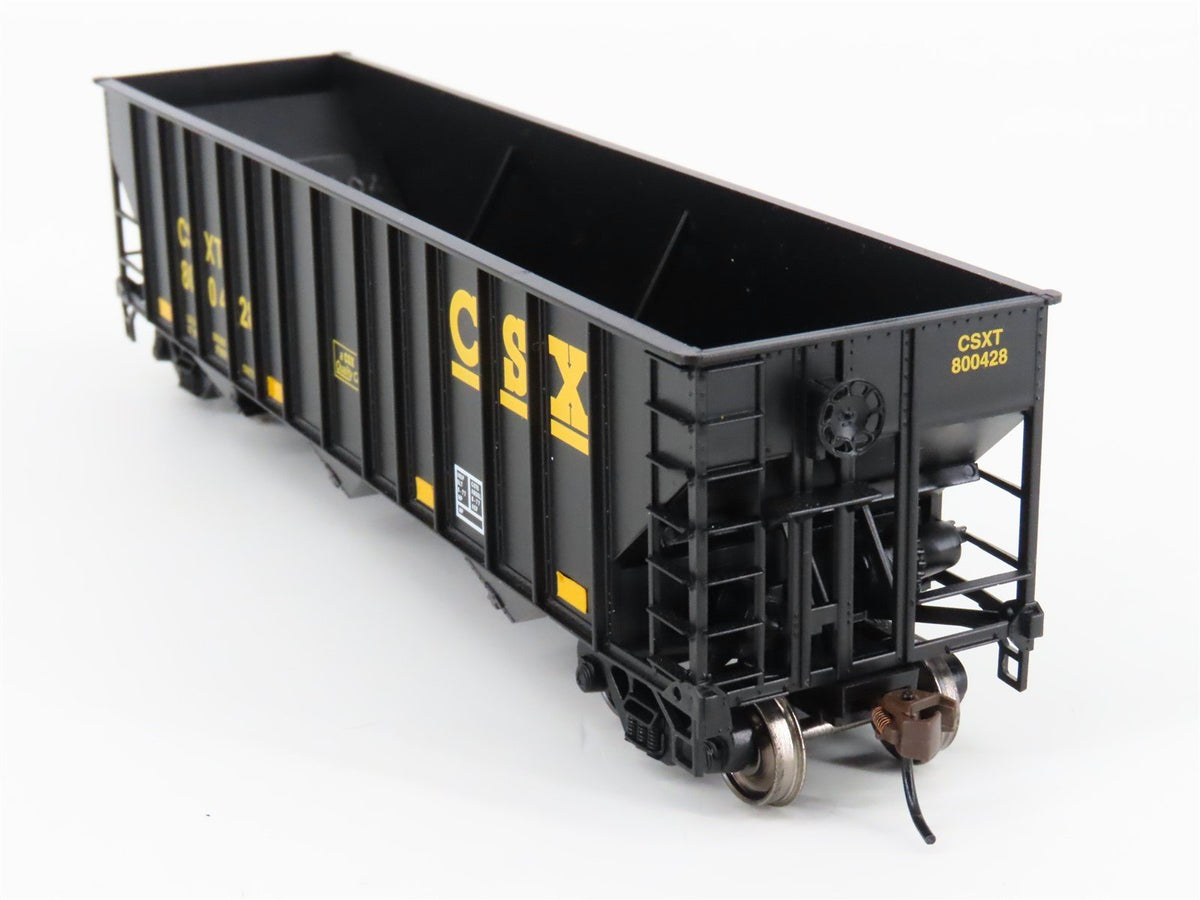 HO Scale Bowser 41168 CSXT CSX 100-Ton 3-Bay Open Hopper #800428