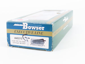 HO Bowser Stewart Hobbies Executive Line 40212 CR Conrail 3-Bay Hopper #479021