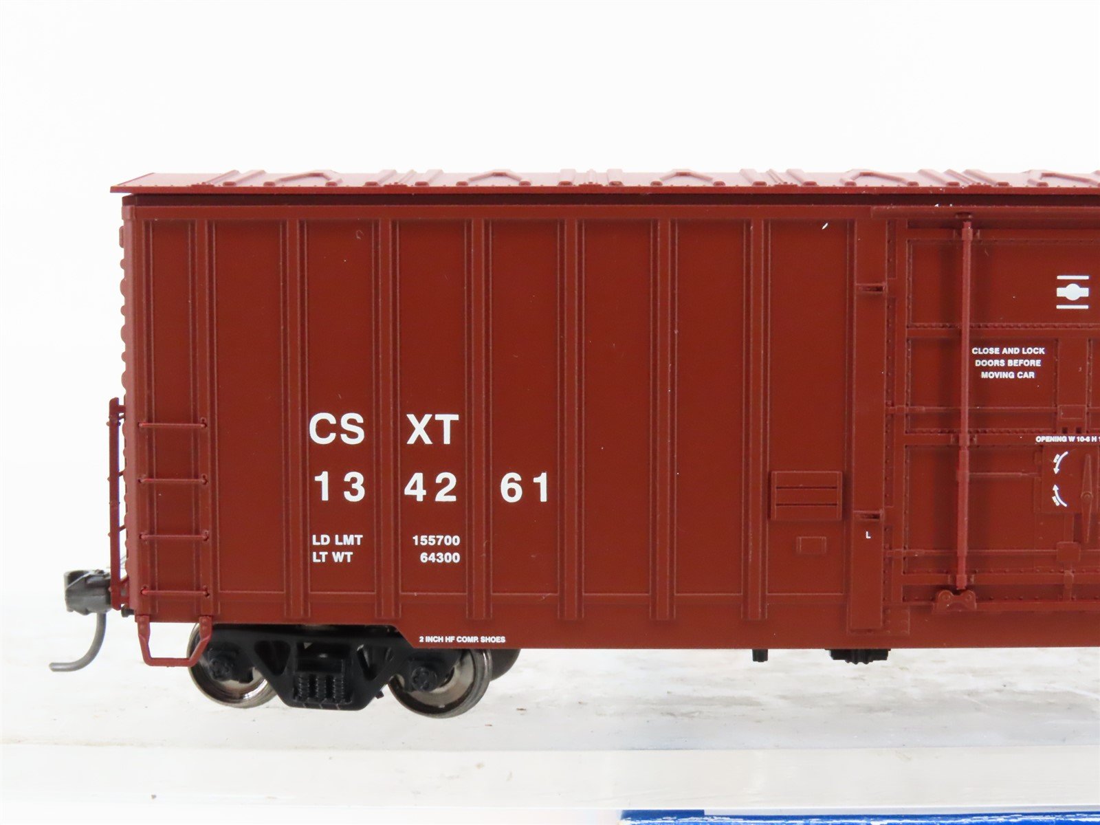 HO Scale Fox Valley Models FVM 30021 CSXT CSX Plug Door Box Car #134261