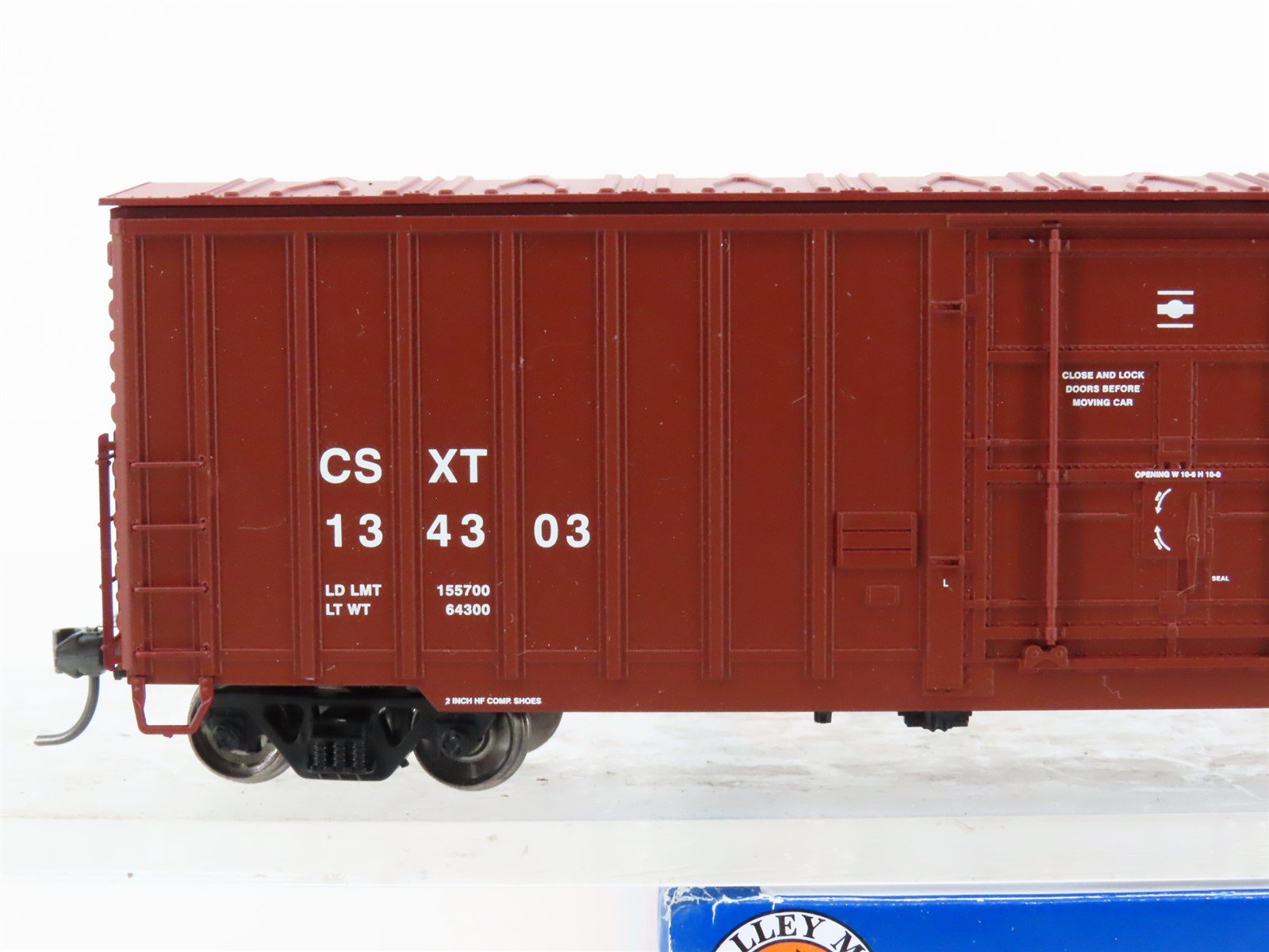 HO Scale Fox Valley Models FVM 30024 CSXT CSX Plug Door Box Car #134303