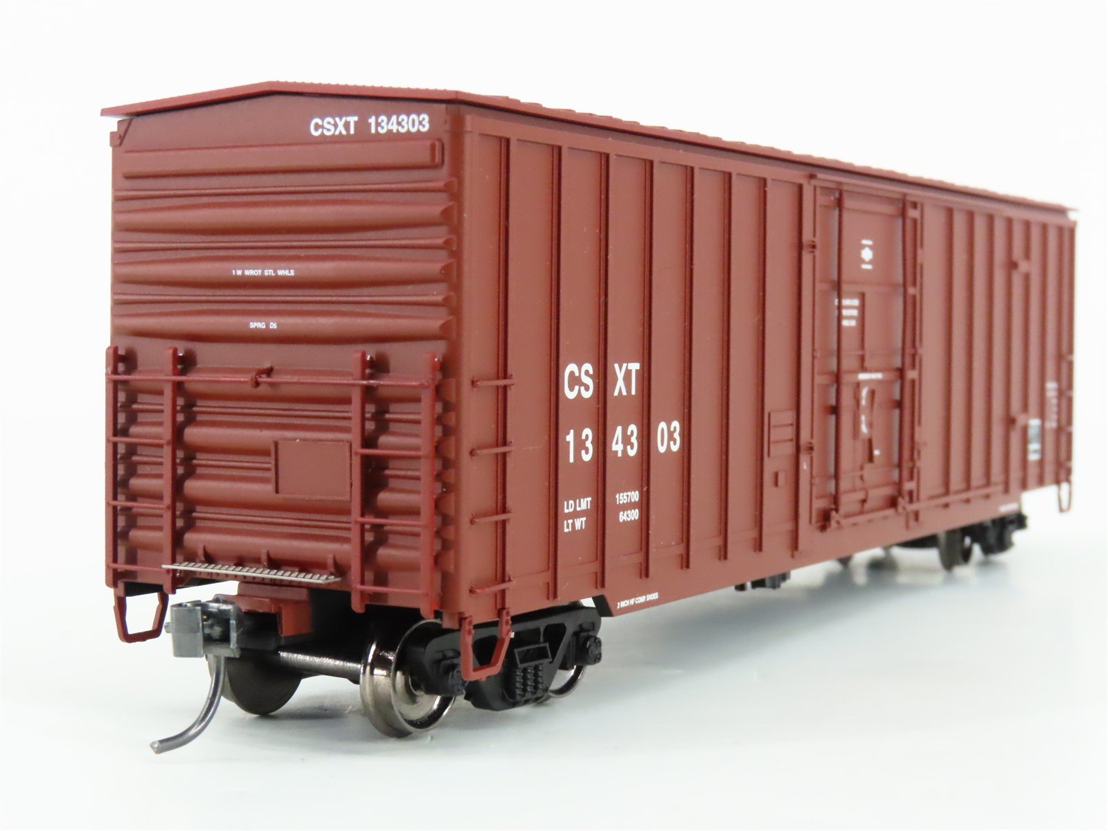 HO Scale Fox Valley Models FVM 30024 CSXT CSX Plug Door Box Car #134303