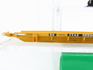 HO Scale Bowser 41583 TTAX TTX Trinity 5-Unit Spine Car #555069