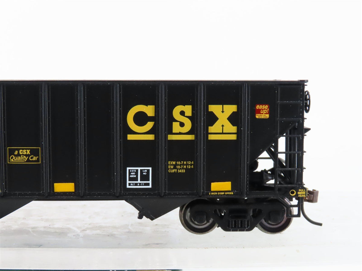 HO Scale BowserStewart Hobbies Executive Line CSXT CSX 3-Bay Hopper #830161