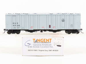 HO Scale Tangent 16010-01 B&O Baltimore & Ohio Airslide Covered Hopper #619026