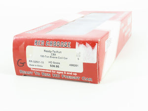 HO Scale Red Caboose RR-32501-15 CSXT CSX 100-Ton Evans Coil Car #498261
