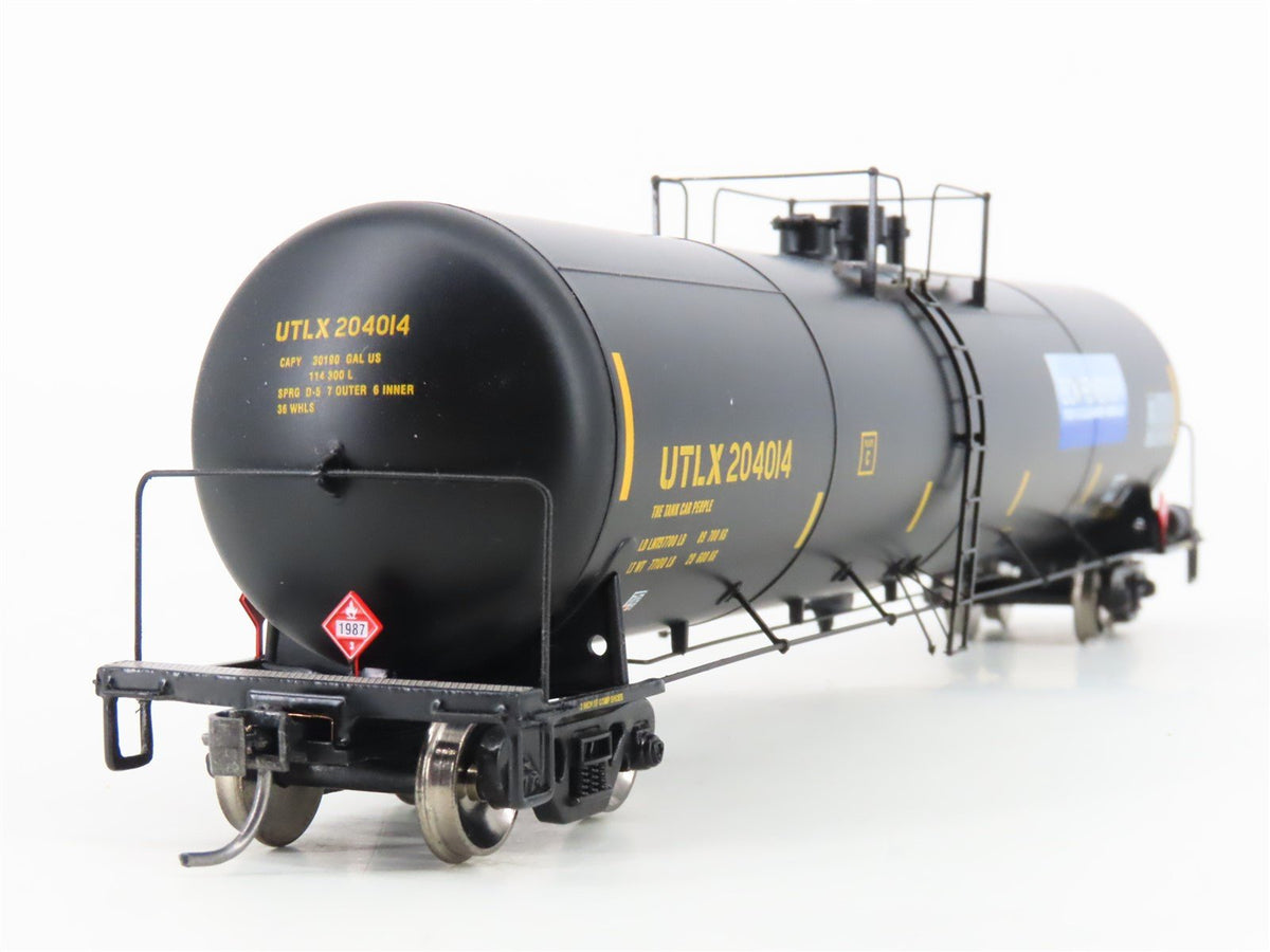HO Scale Athearn 93878 UTLX Eco-Energy 30K Gallon Ethanol Tank Car #204014