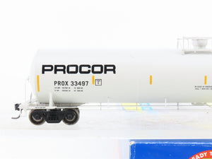 HO Scale Athearn 96416 PROX Procor 33K Gallon Tank Car #33497