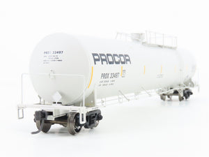 HO Scale Athearn 96416 PROX Procor 33K Gallon Tank Car #33497