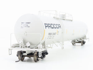 HO Scale Athearn 96416 PROX Procor 33K Gallon Tank Car #33497