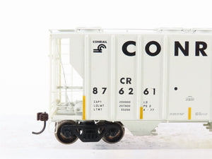 HO Scale Athearn 95525 CR Conrail 2-Bay Covered Hopper #876261
